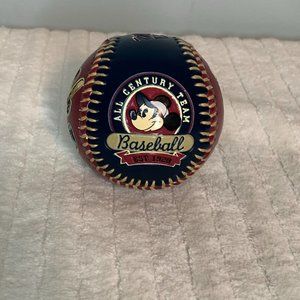 Disney Mickey Mouse Mickey's Steamboats All-Century Team Souvenir Baseball